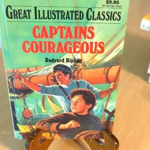 Great Illustrated Classics: Captains Courageous By Rudyard Kipling